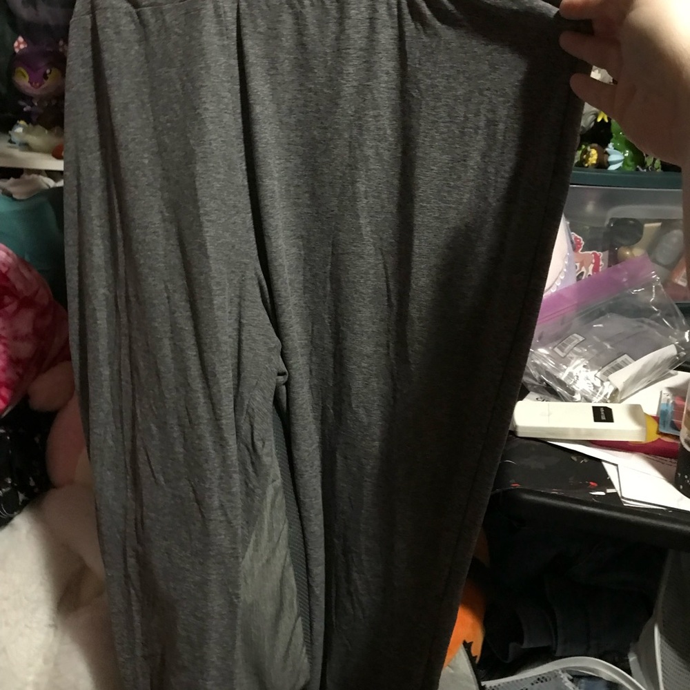 Gray leggings 2x